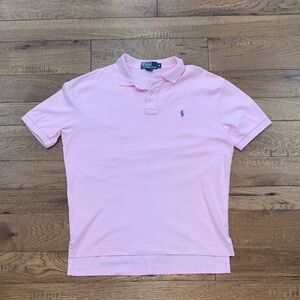 Polo by Ralph Lauren Men’s Short-Sleeve Pink Polo - Size M